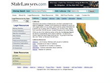 Tablet Screenshot of california.statelawyers.com