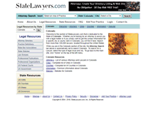 Tablet Screenshot of colorado.statelawyers.com