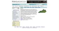 Desktop Screenshot of kentucky.statelawyers.com