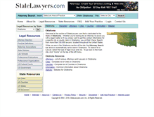 Tablet Screenshot of oklahoma.statelawyers.com