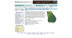 Desktop Screenshot of georgia.statelawyers.com